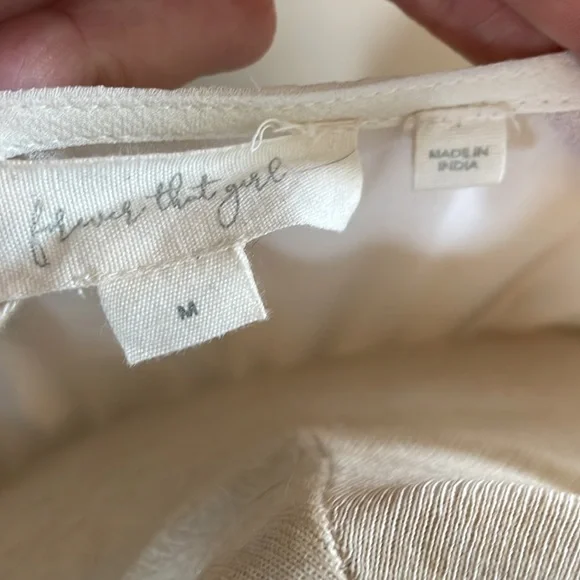 Anthropologie/Flower That Girl bohemian flowy top, tags on, never worn. - Picture 3 of 5